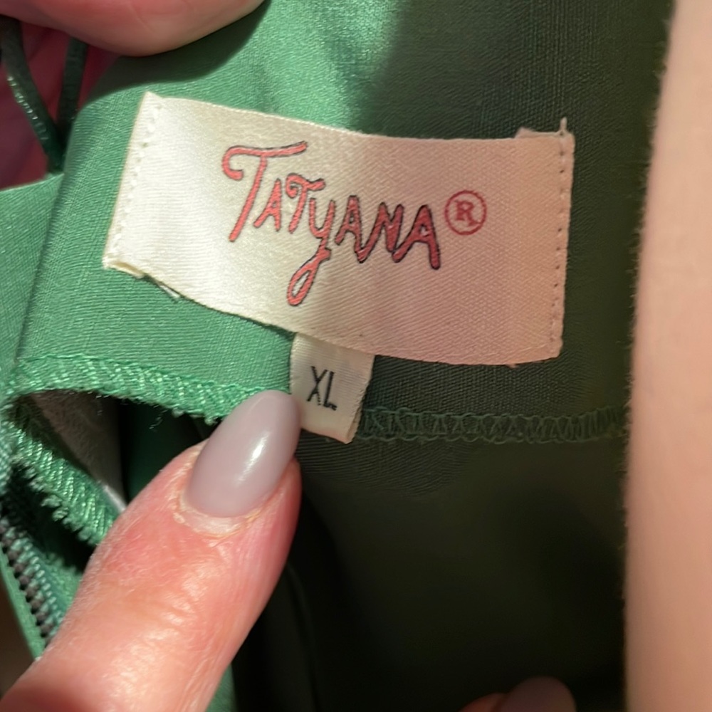 Beautiful Green Vintage inspired dress.